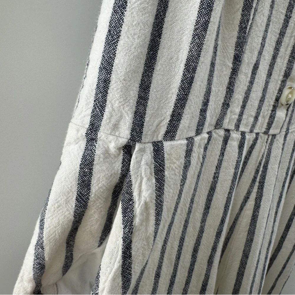Old Navy Blue & White Striped Tank Jumpsuit – Women’s S - Picture 4 of 9